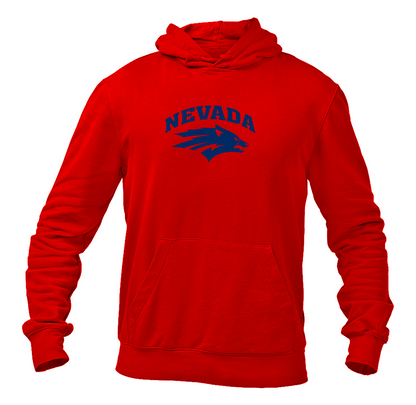 Men's Nevada Wolf Pack Logo Pullover Hoodie