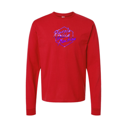 Men's Purple Disco Machine Long Sleeve T-Shirt