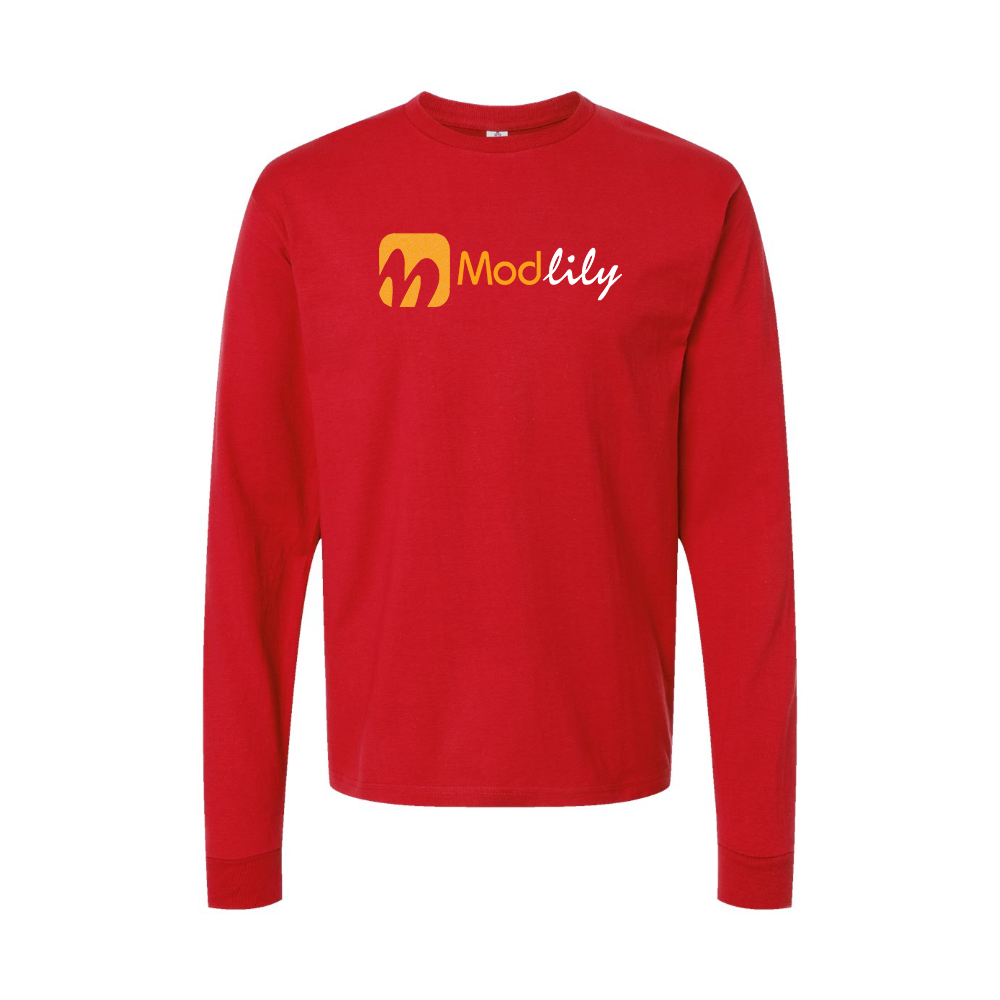 Men's Modlily Logo Long Sleeve T-Shirt