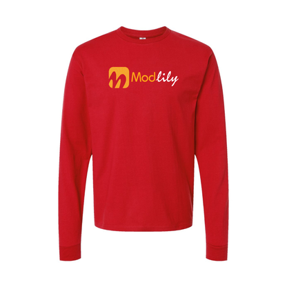 Men's Modlily Logo Long Sleeve T-Shirt