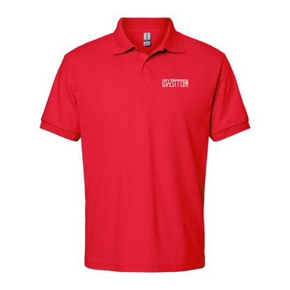 Men's Led Zeppelin Logo Dry Blend Polo