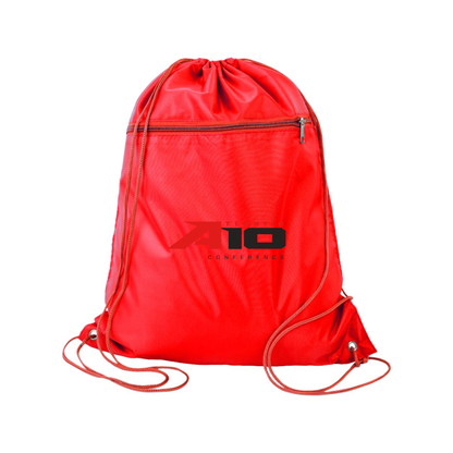 Atlantic 10 Conference Q-Tees - Polyester Cinchpack