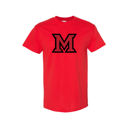 Men's Miami Ohio RedHawks Logo Cotton T-Shirt