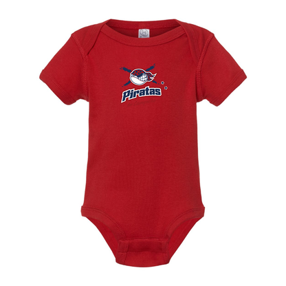 Campeche Piratas  Logo Baby Onesie Romper