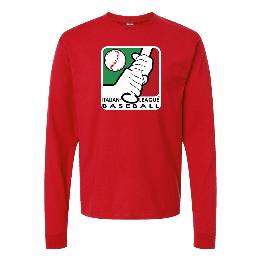 Youth Italian Baseball League Logo Long sleeves