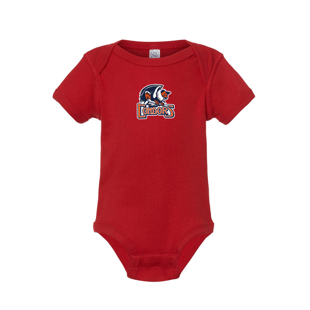 Bakersfield Condors Logo Baby Romper Onesie