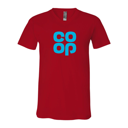 CoOp  BELLA  CANVAS - Jersey V-Neck T-Shirt