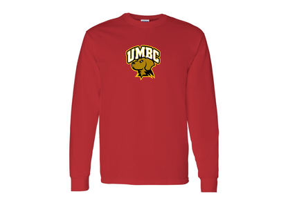 Men's UMBC Retrievers Gildan Heavy Cotton Long Sleeve T-Shirt