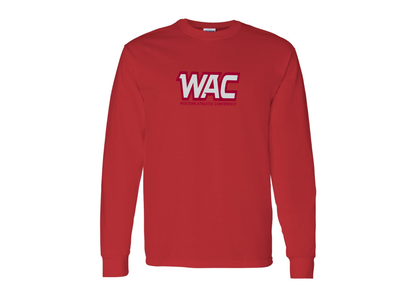 Men's Western Athletic Conference Gildan Heavy Cotton Long Sleeve T-Shirt
