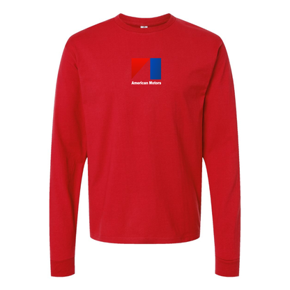 Men's AMC  Logo Cotton Long Sleeve T-Shirt