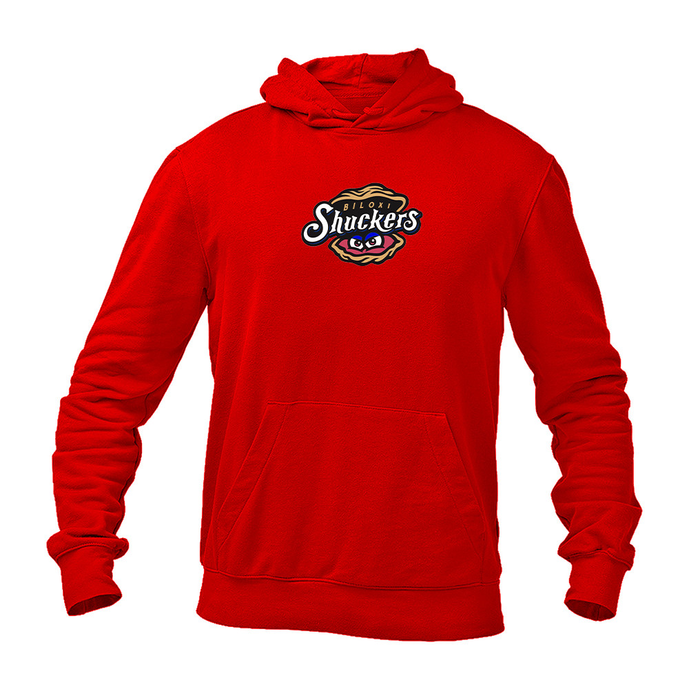 Men's Biloxi Shuckers Logo Pullover Hoodie