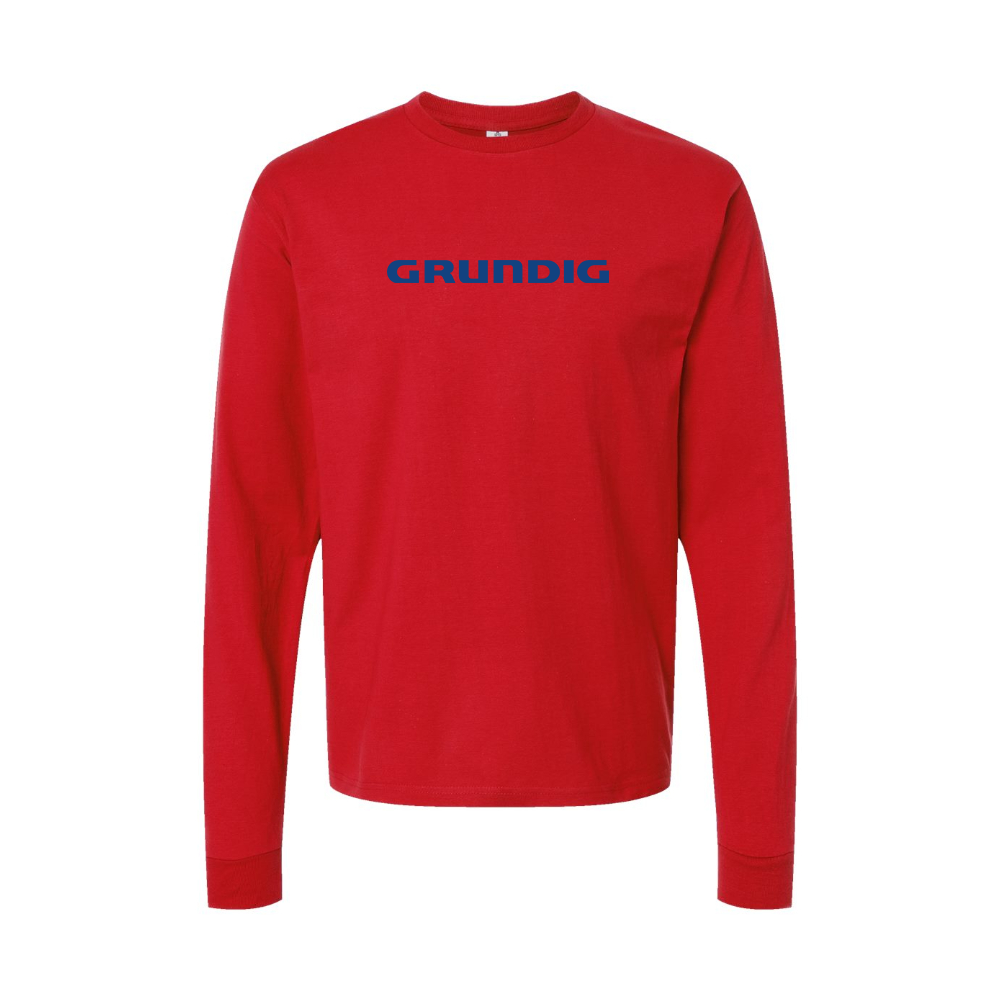 Men's Grundig Logo Long Sleeve T-Shirt