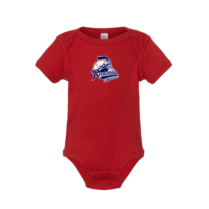 Aguascalientes Rieleros Logo Baby Romper Onesie