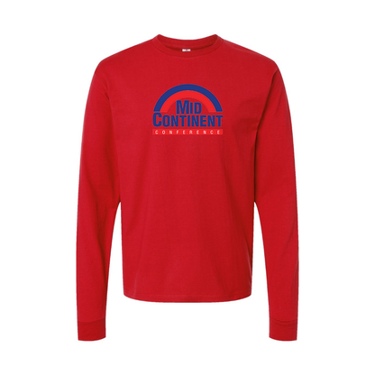 Men's Mid Continent Conference Logo Long Sleeve T-Shirt