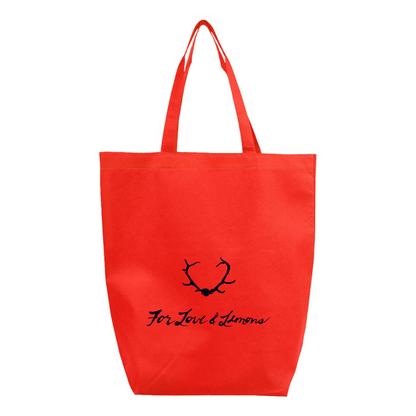 For Loves & Lemons Q-Tees Non-Woven Gusset Bottom Tote