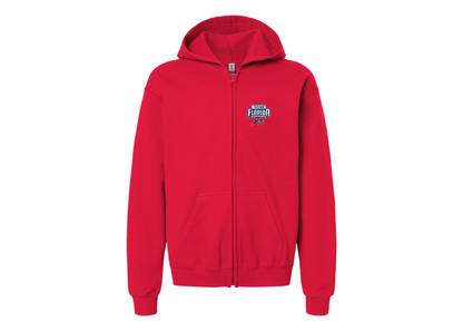 Gildan Heavy Blend Youth UNF Ospreys Full Zip Hooded Sweatshirt