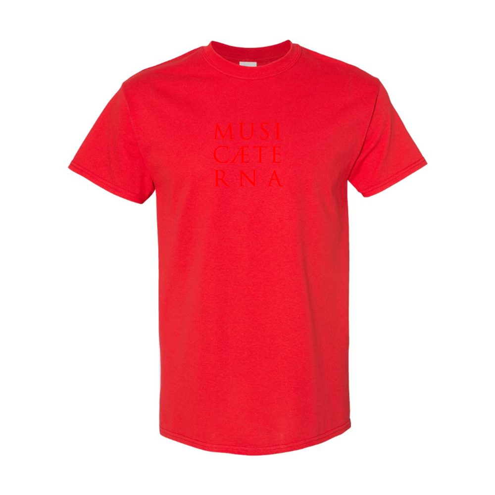 Men's Music Aeterna  Logo Cotton T-Shirt