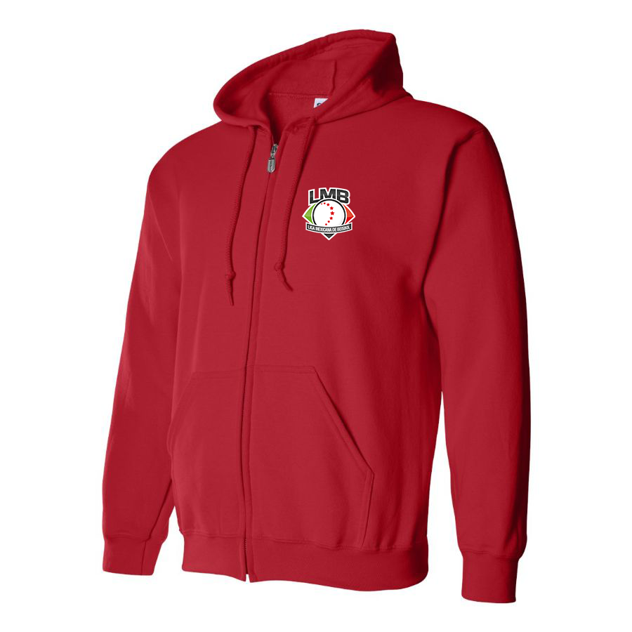 Men's Liga Mexicana de Béisbol  Logo Zipper Hoodie