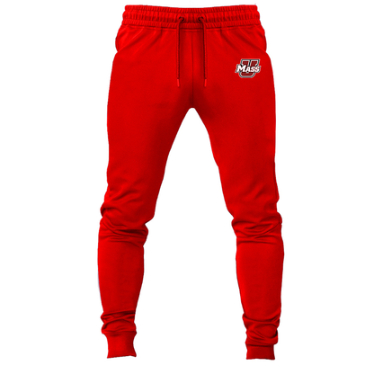 Men's Massachusetts Minutemen Logo Joggers Sweatpants