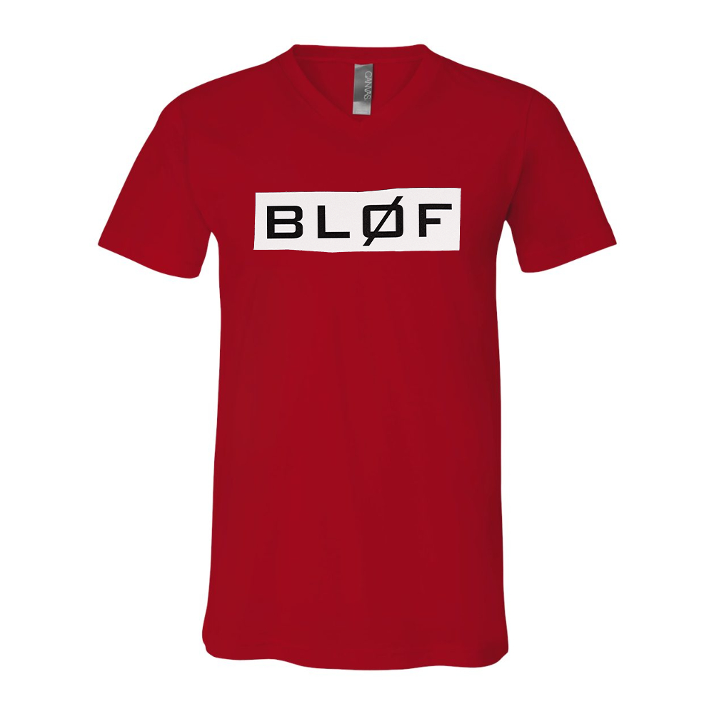 BLØF  BELLA  CANVAS - Jersey V-Neck T-Shirt