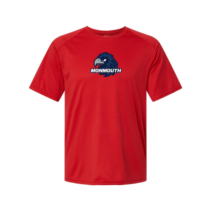 Men's Monmouth Hawks Logo Polyester T-Shirt