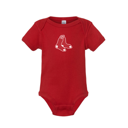 Boston Red Sox Logo Baby Romper Onesie