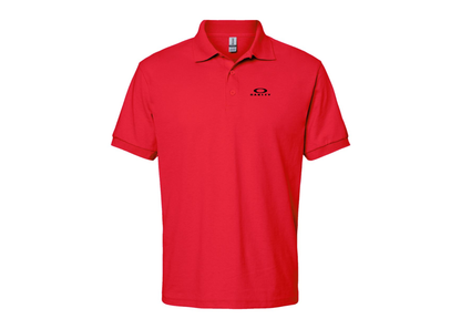 Men's Oakley Logo Gildan Dry Blend Jersey Polo