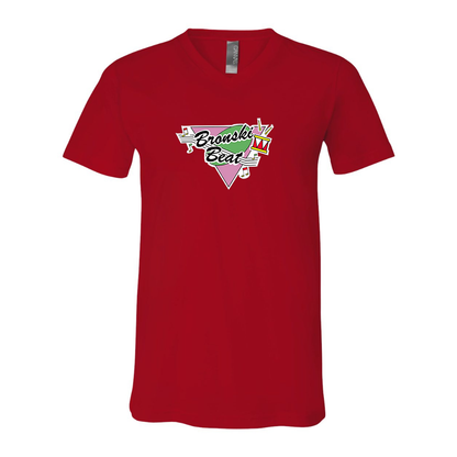 Bronski Beat BELLA  CANVAS - Jersey V-Neck T-Shirt