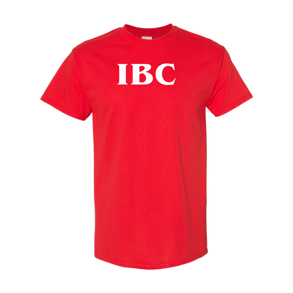 Men IBC Logo Cotton T-Shirt