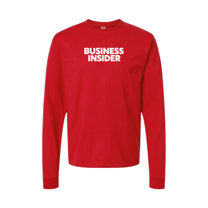 Youth Business Insider Logo Cotton Long Sleeve T-Shirt
