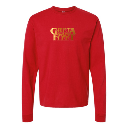 Youth Greta Van Fleet Logo Cotton Long Sleeve T-Shirt