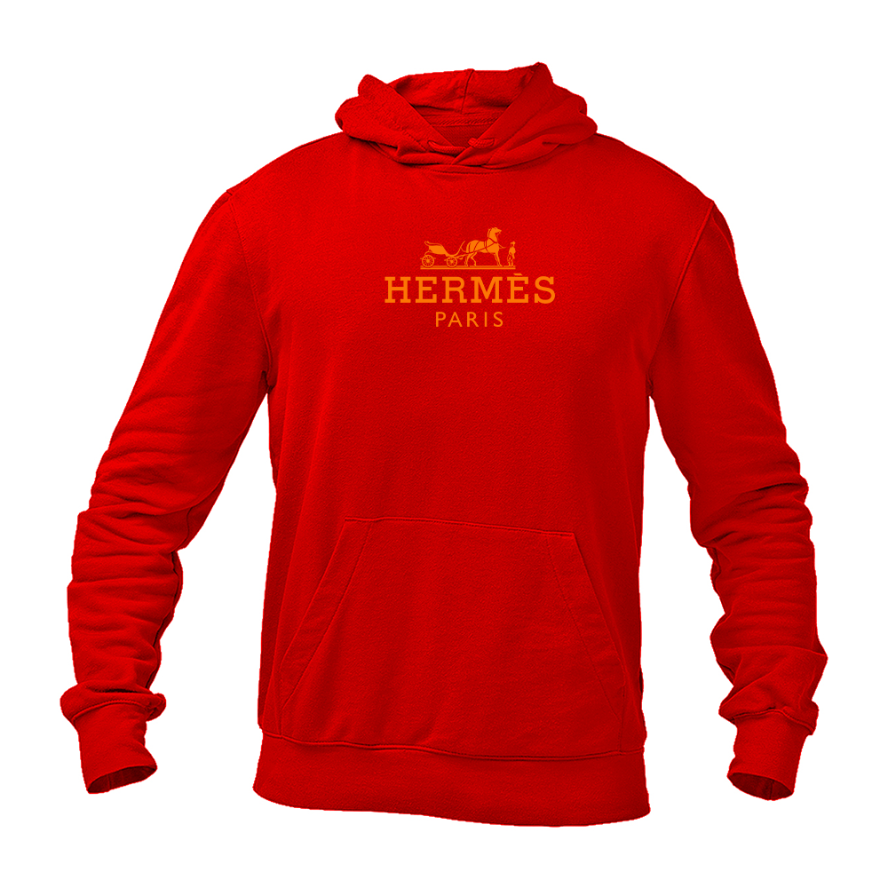 Men's Hermès Logo Pullover Hoodie