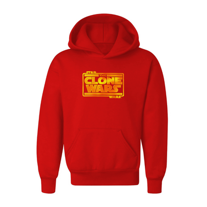 Youth The Clone wars Logo Pullover Hoodie