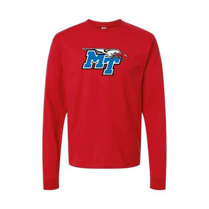 Men's Middle Tennessee Blue Raiders LogoLong Sleeve T-Shirt