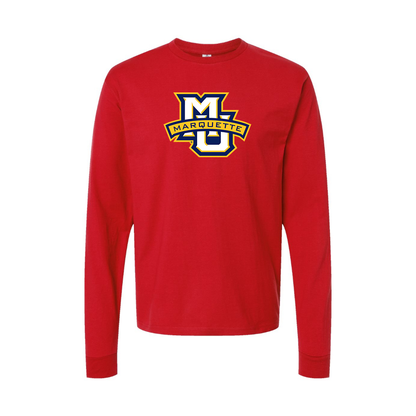 Men's Marquette Golden Eagles Logo Long Sleeve T-Shirt
