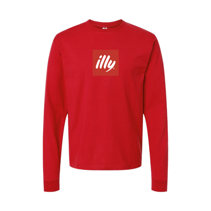 Men's Illy Logo Long Sleeve T-Shirt