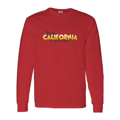 Men's Disney California Adventure Gildan Heavy Cotton Long Sleeve T-Shirt