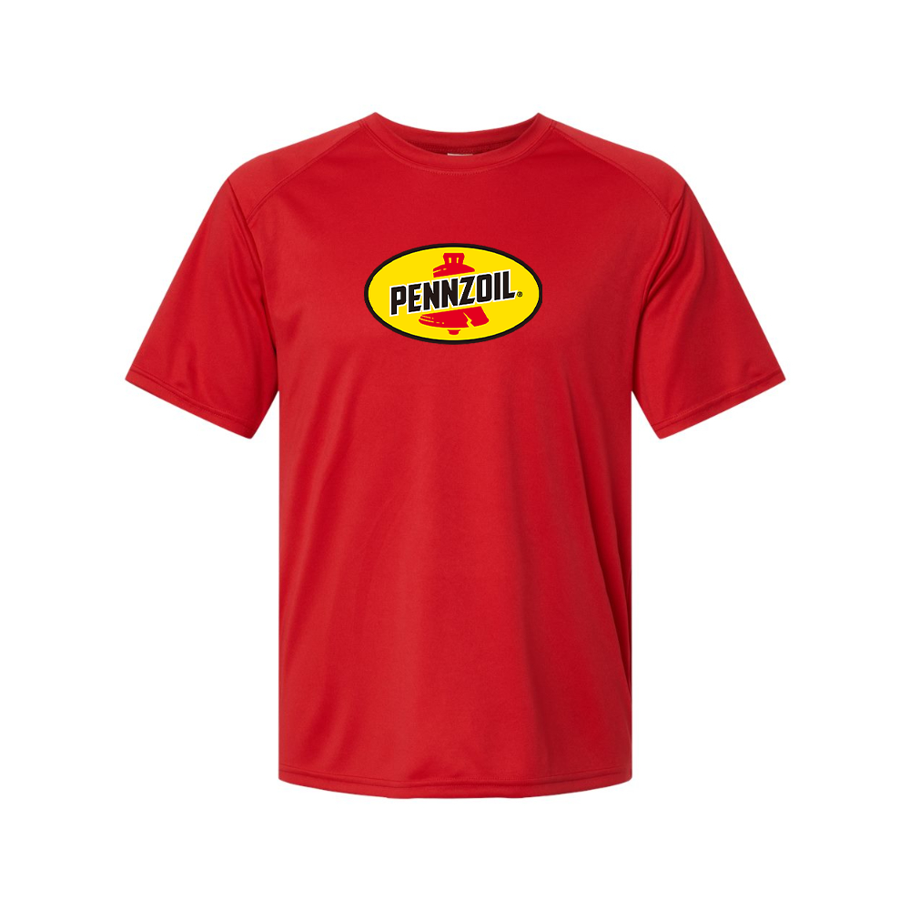 Men's Pennzoil Logo Polyester T-Shirt