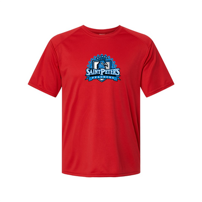 Men's Saint Peters Peacocks Logo Polyester T-Shirt
