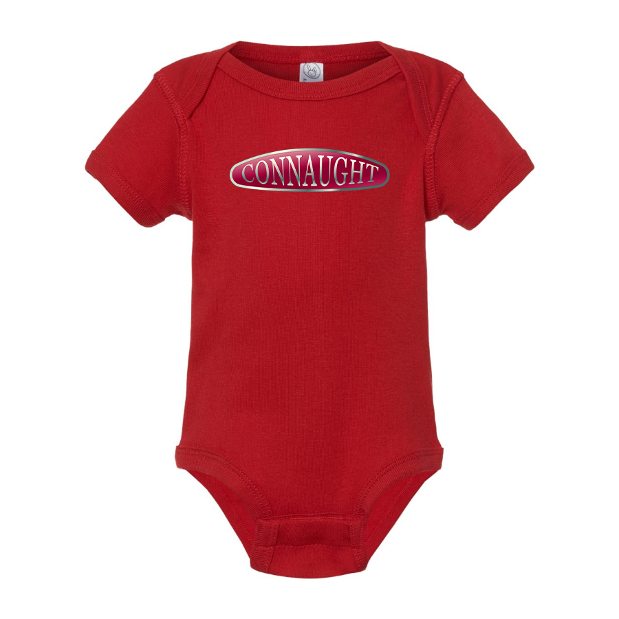 Connaught Motor Company  Logo Baby Onesie Romper