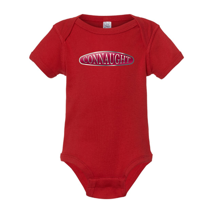 Connaught Motor Company  Logo Baby Onesie Romper