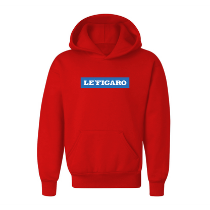 Youth Le Figaro Logo Pullover Hoodie