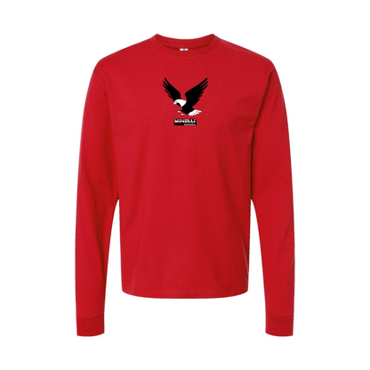Youth Minelli Automotive Logo Cotton Long Sleeve T-Shirt