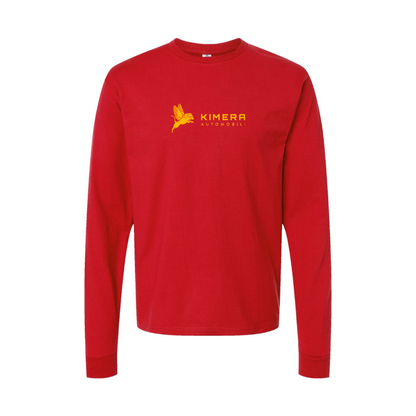 Youth Kimera Automobili Logo Cotton Long Sleeve T-Shirt