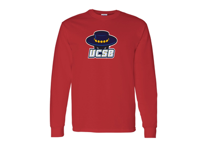 Men's UCSB Gauchos Gildan Heavy Cotton Long Sleeve T-Shirt
