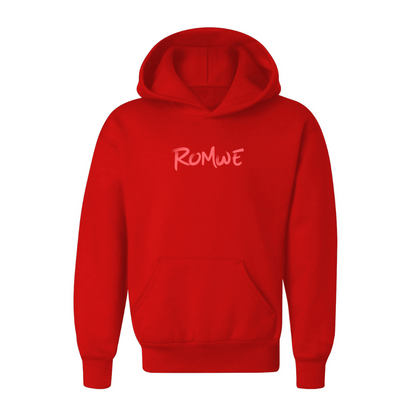 Youth Romwe Logo Pullover Hoodie