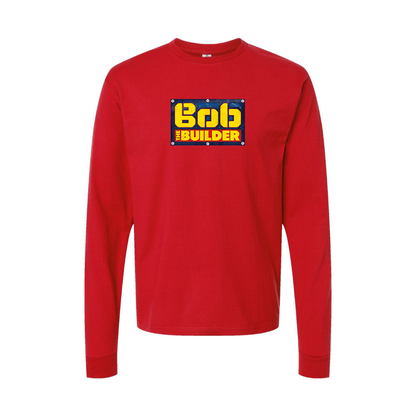 Men's Bob the Builder Logo Long Sleeve T-Shirt
