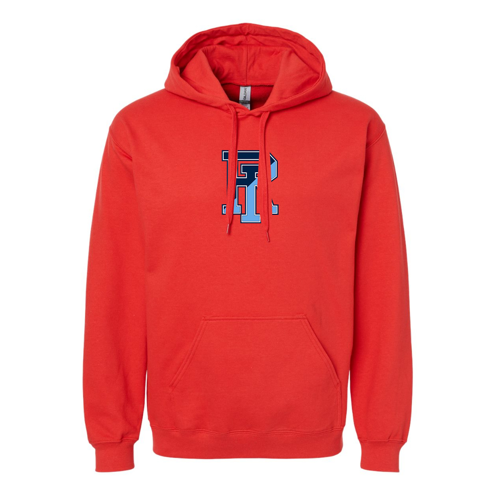 Men's Rhode Island Rams Logo Softstyle Midweight Hooded Sweatshirt