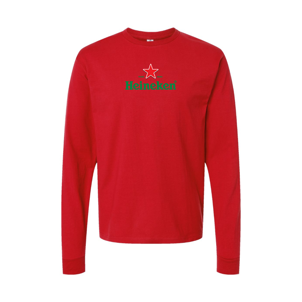 Men's Heineken Logo Long Sleeve T-Shirt