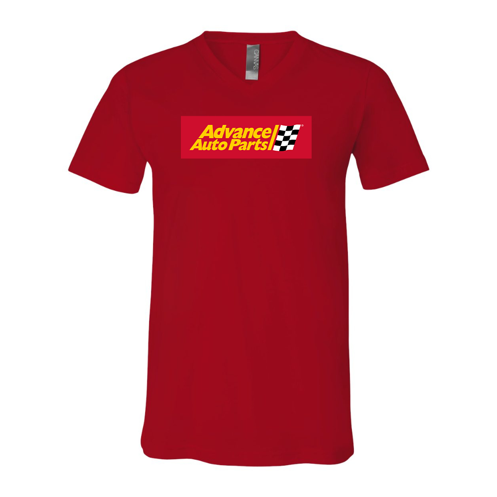 Advance Auto Parts Logo BELLA  CANVAS - Jersey V-Neck T-Shirt